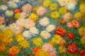 Chrysanthèmes Claude Monet Fleurs impressionnistes